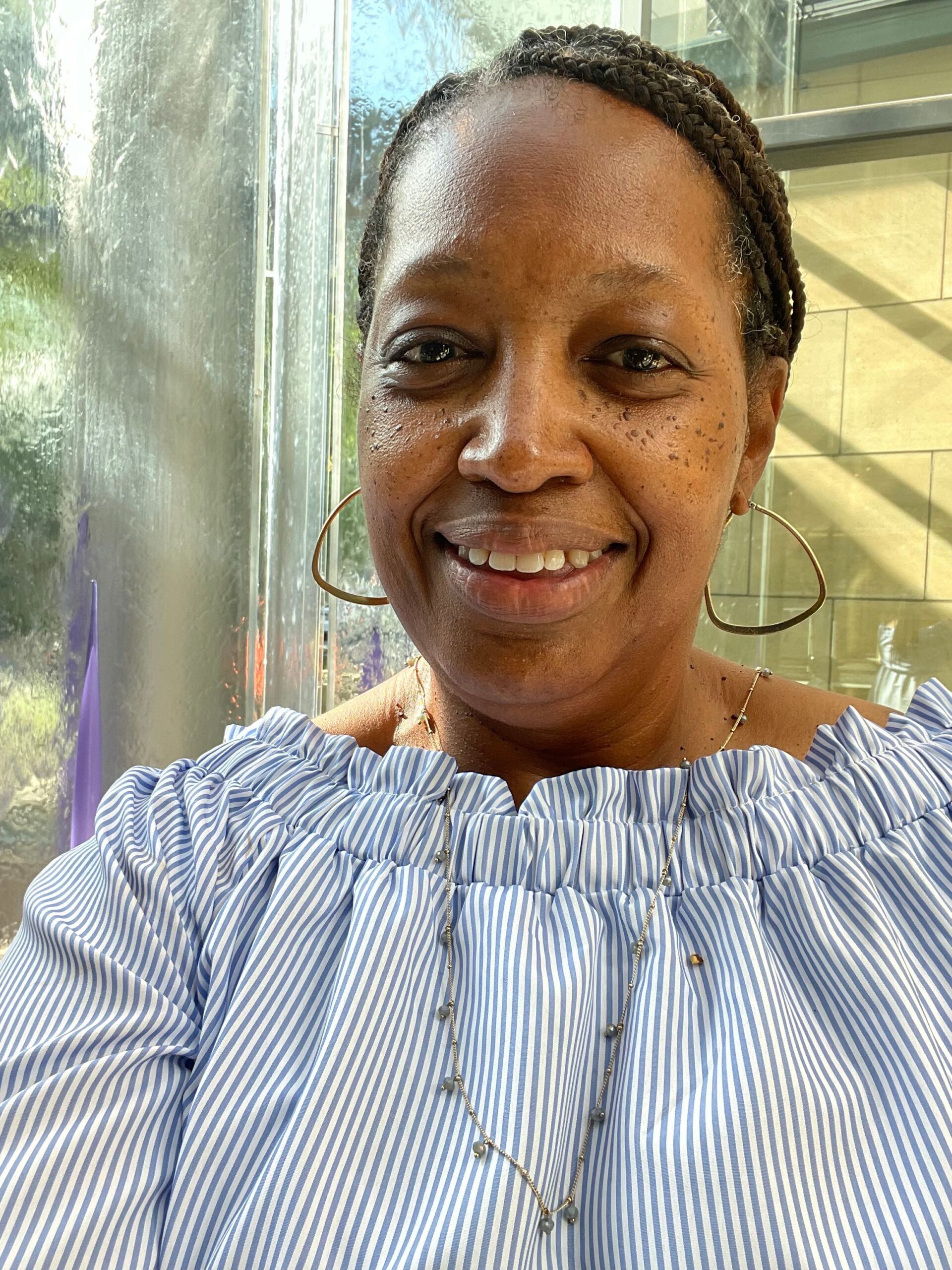 Founder and CEO Janice Harris smiles
